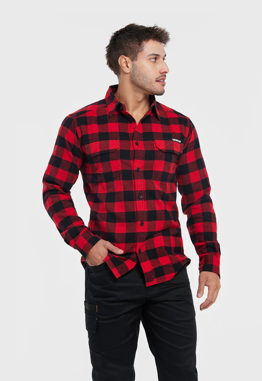 Buffalo Check Work Shirt - Red