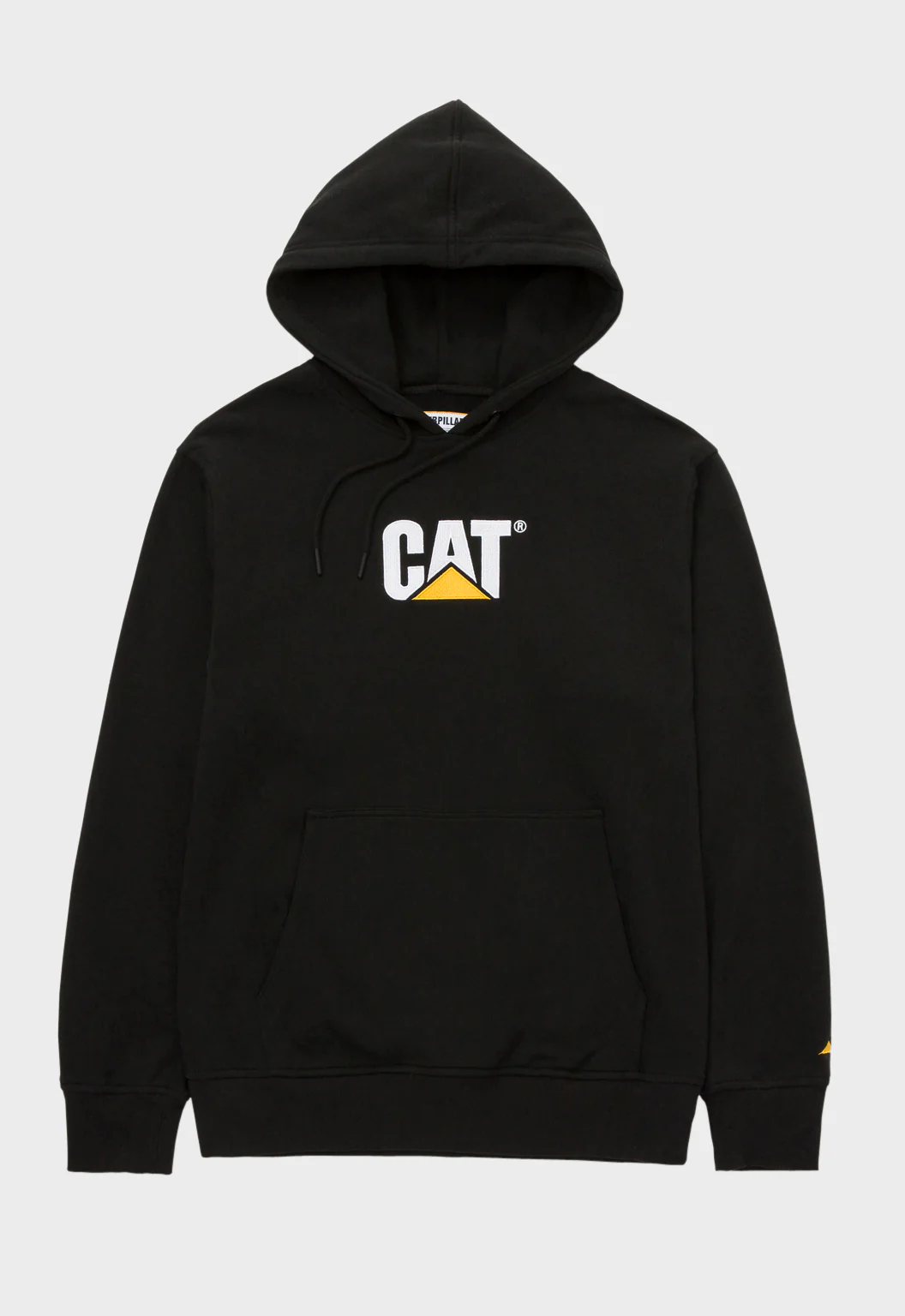 CAT Fleece Pullover Hoodie - Pitch Black TM