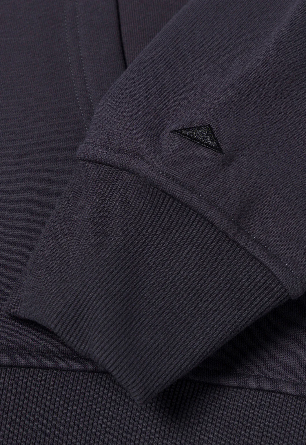 CAT Fleece Pullover Hoodie - Washed Black/Black - Image 4