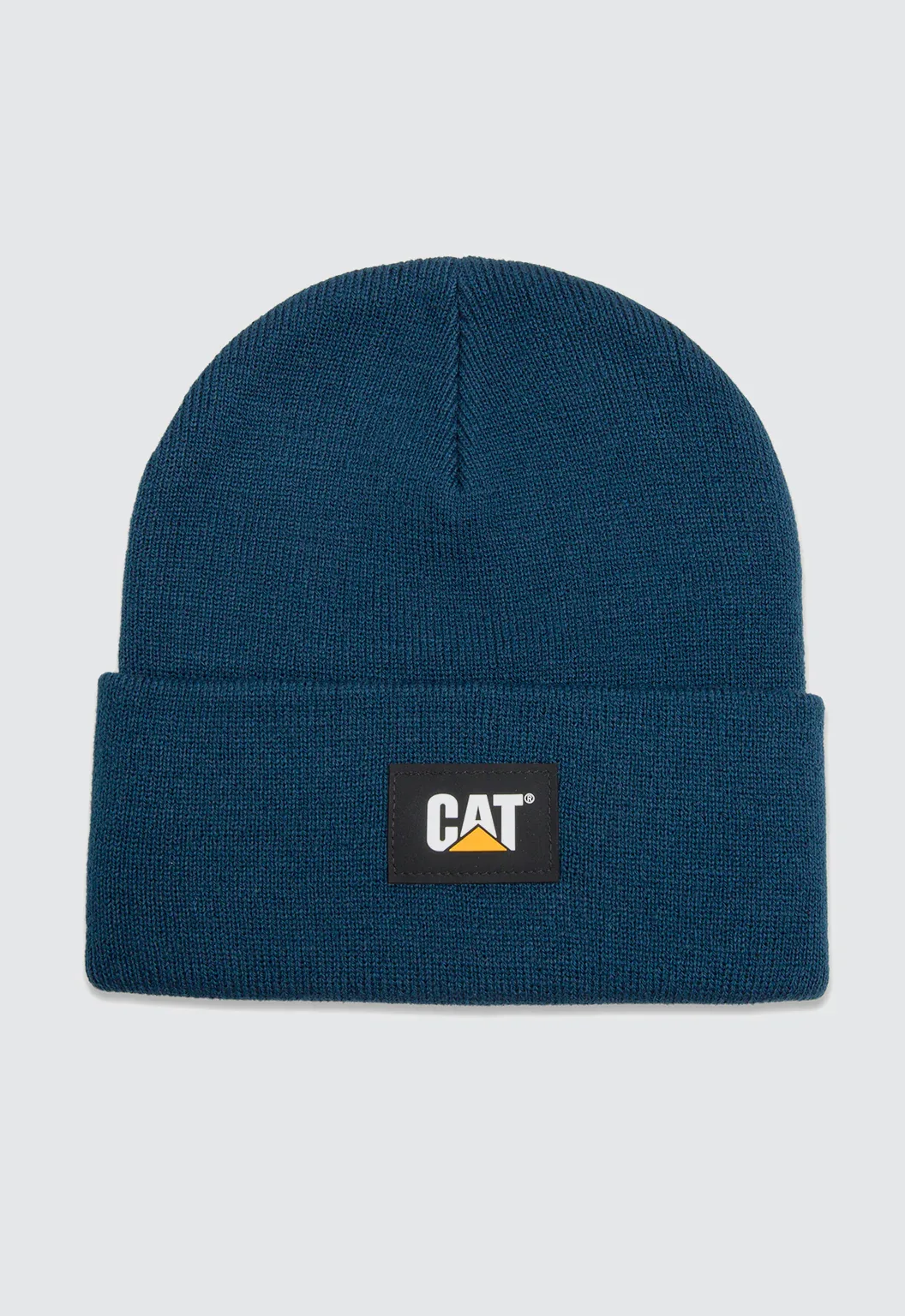 CAT Label Cuff Beanie - Detroit Blue