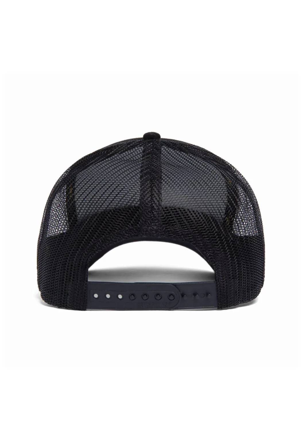 CAT Logo Mesh Back Hat - Pitch Black TM - Image 2