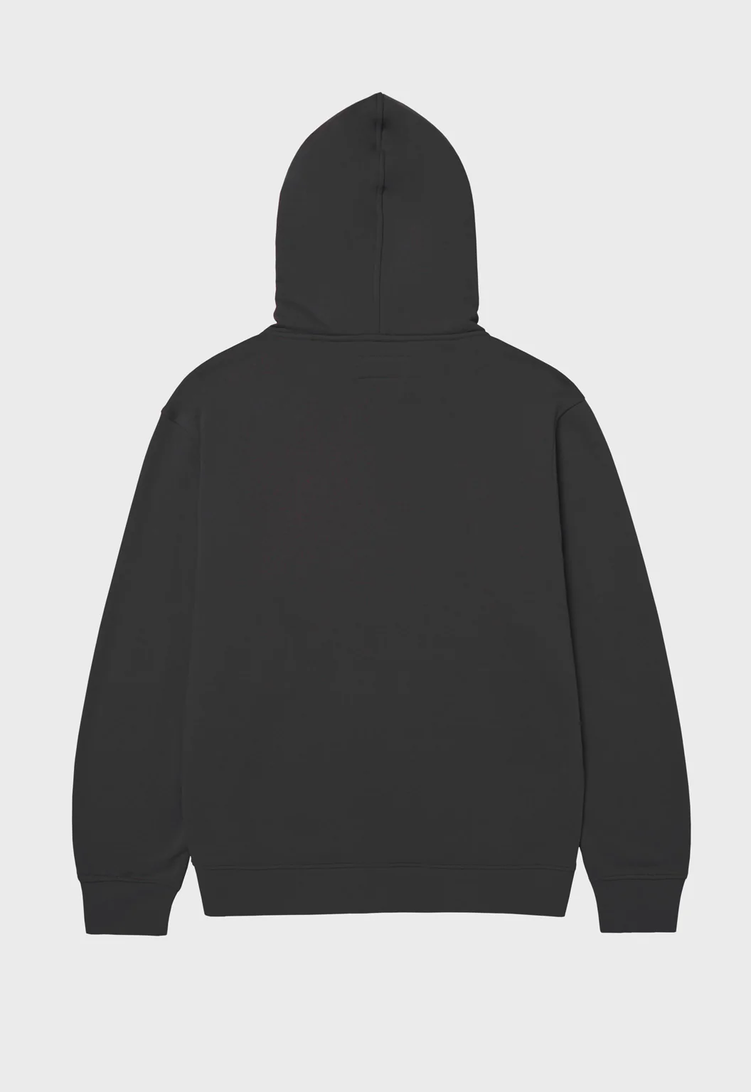 CAT Patch Fleece Full Zip Hoodie - Washed Black - Image 2