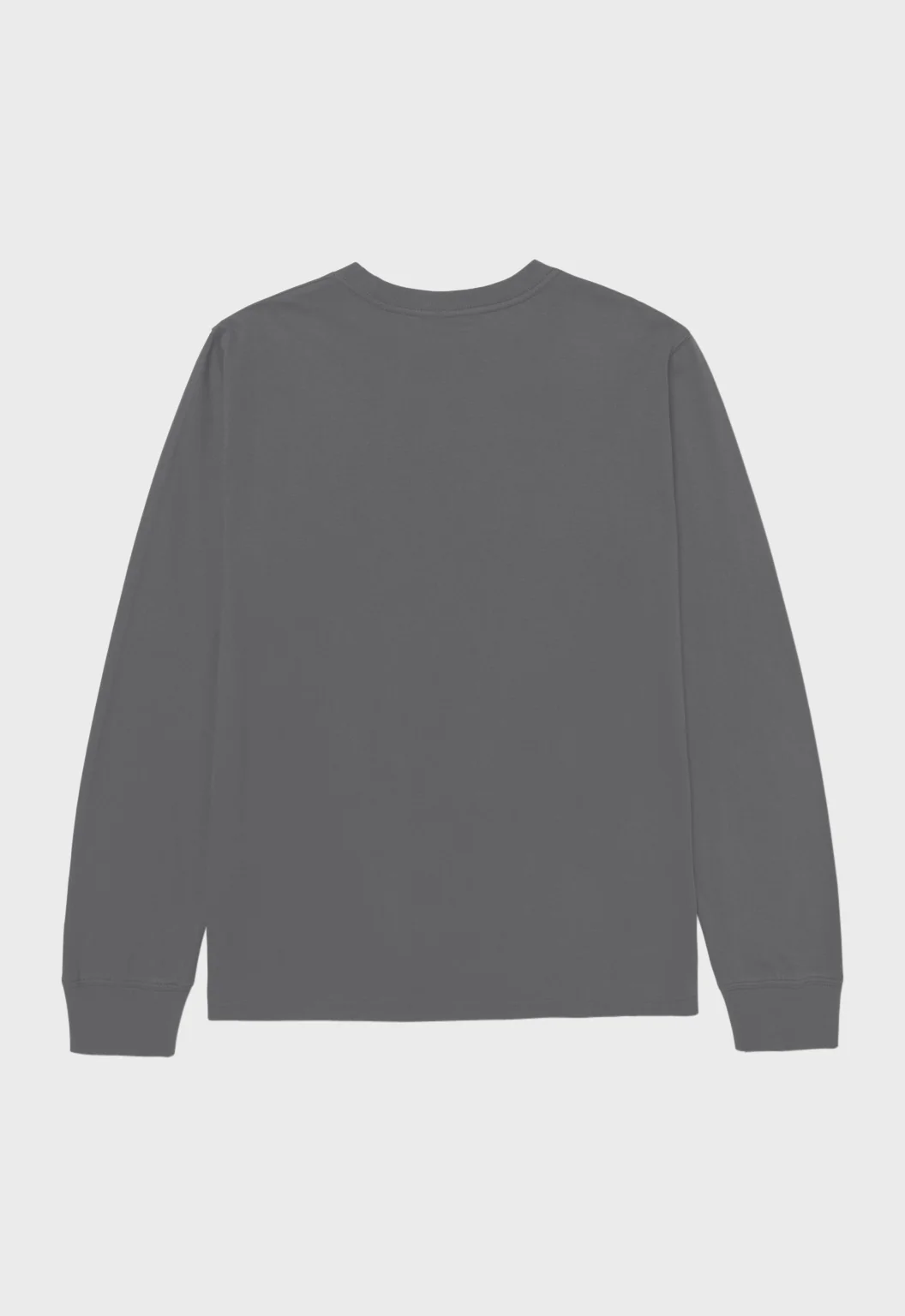 CAT Patch Long Sleeve Tee - Smoked Pearl - Image 3