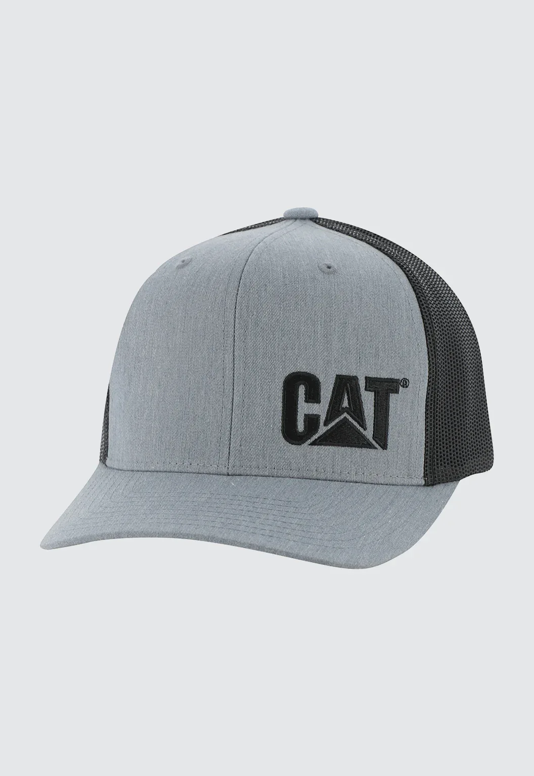 CAT Trademark Trucker Hat - Heather Grey