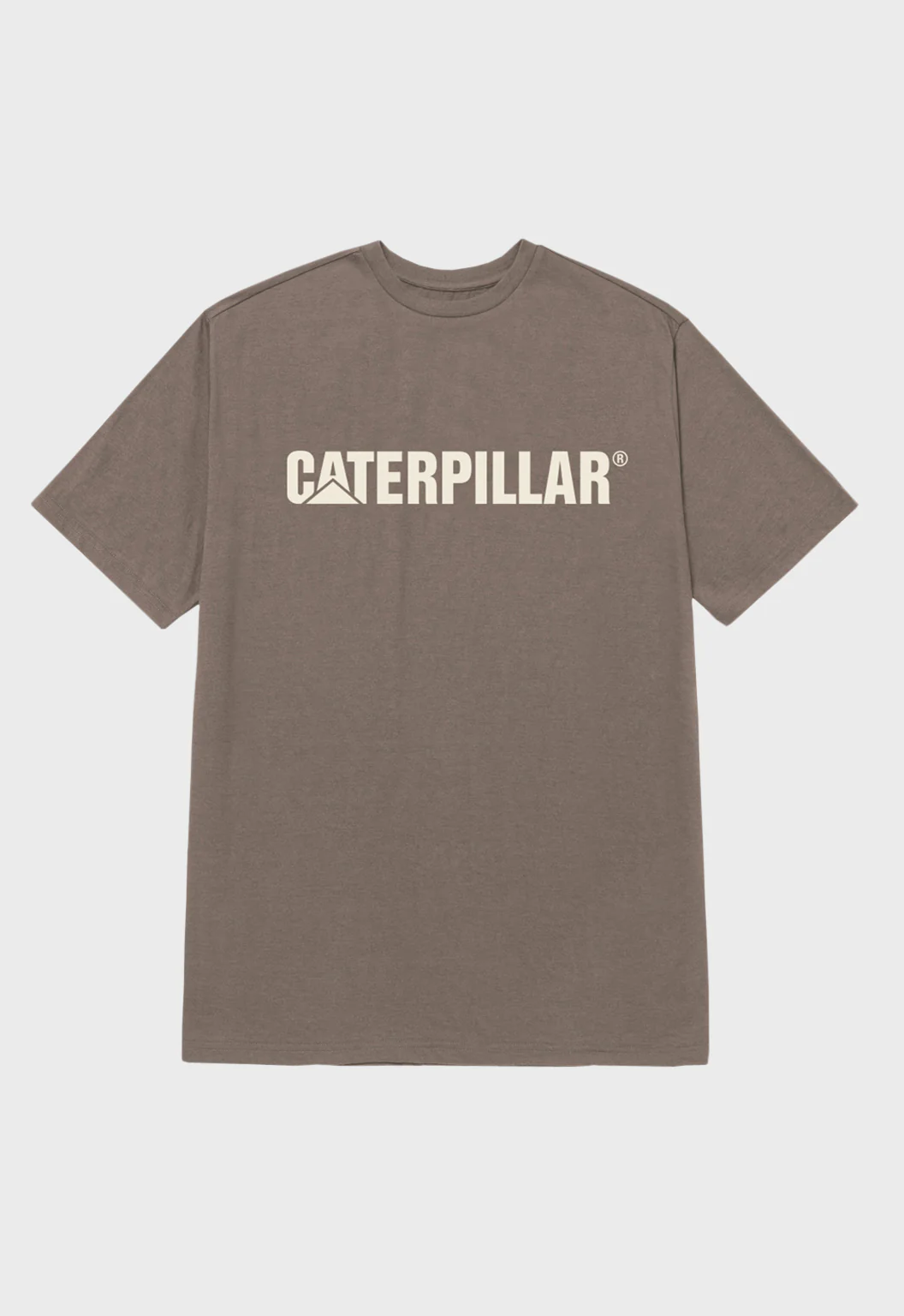 Caterpillar Logo Tee - Fossil/Vanilla - Image 2