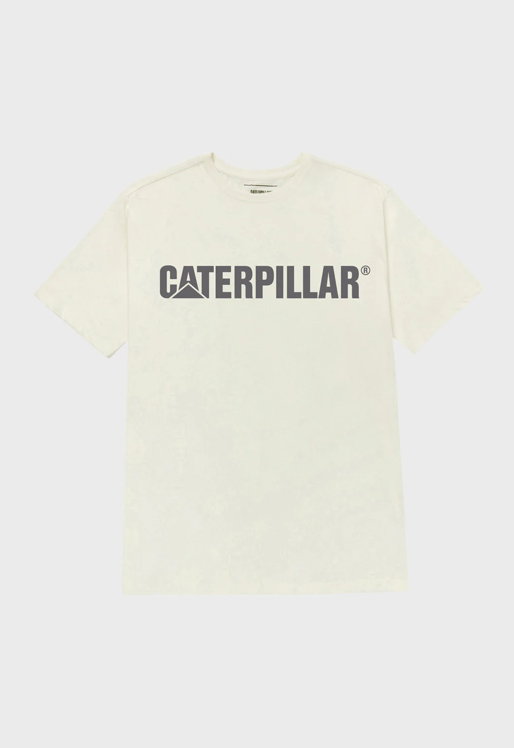 Caterpillar Logo Tee - Vanilla/Smoked Pearl - Image 2