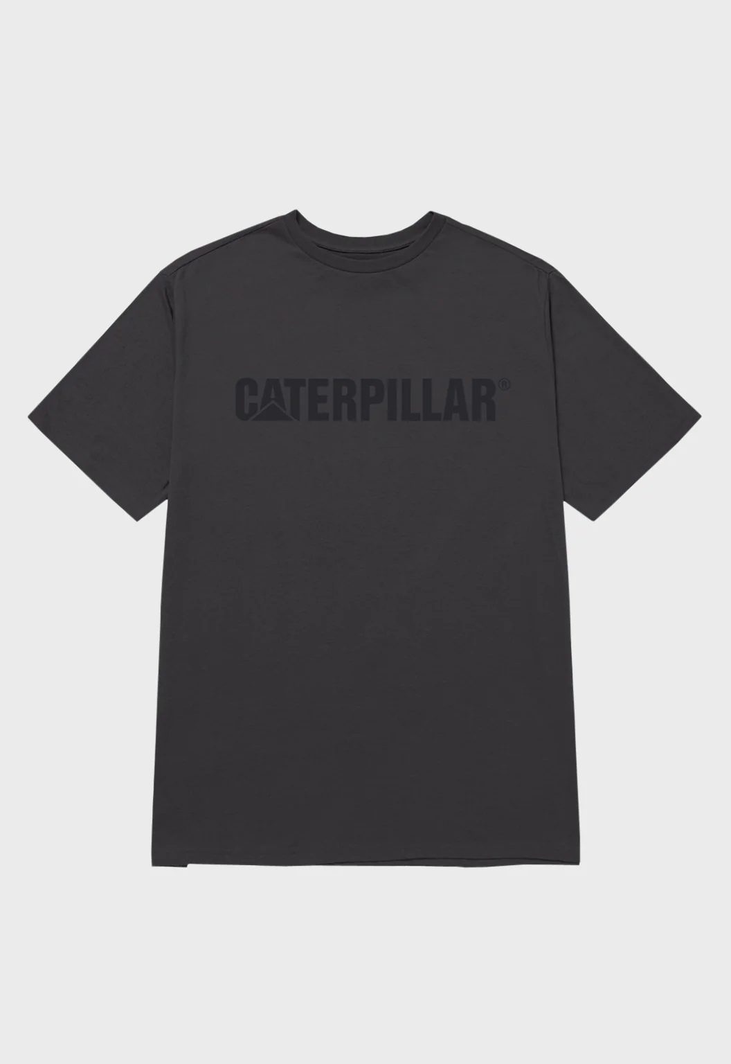 Caterpillar Logo Tee - Washed Black/Black - Image 2