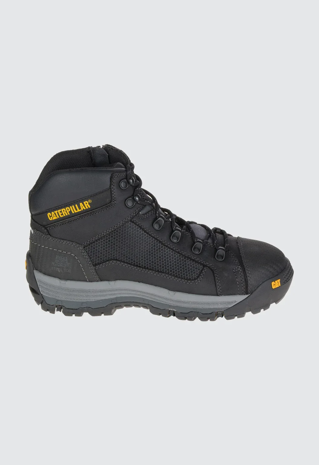 Convex Mid Zip Side Boot Black - Image 3