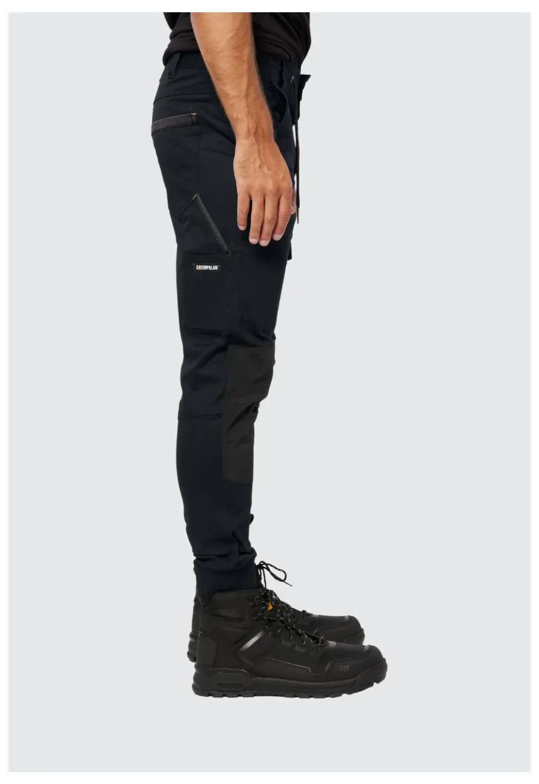 Cuffed Dynamic Pant - Black - Image 3