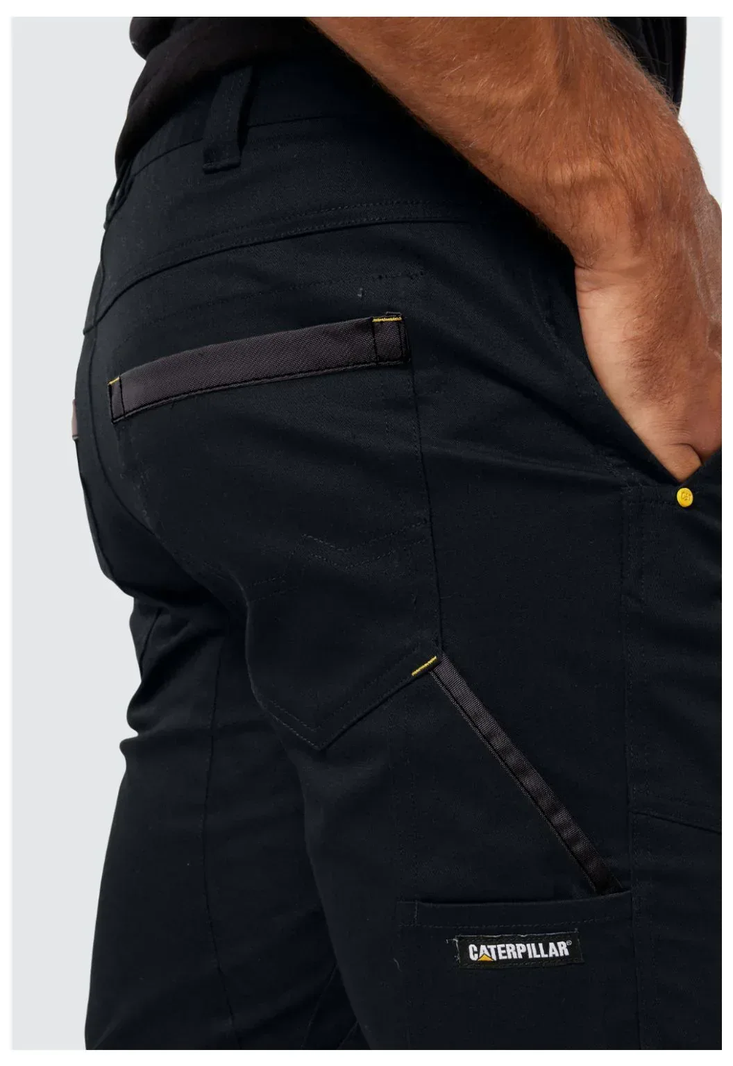 Cuffed Dynamic Pant - Black - Image 5