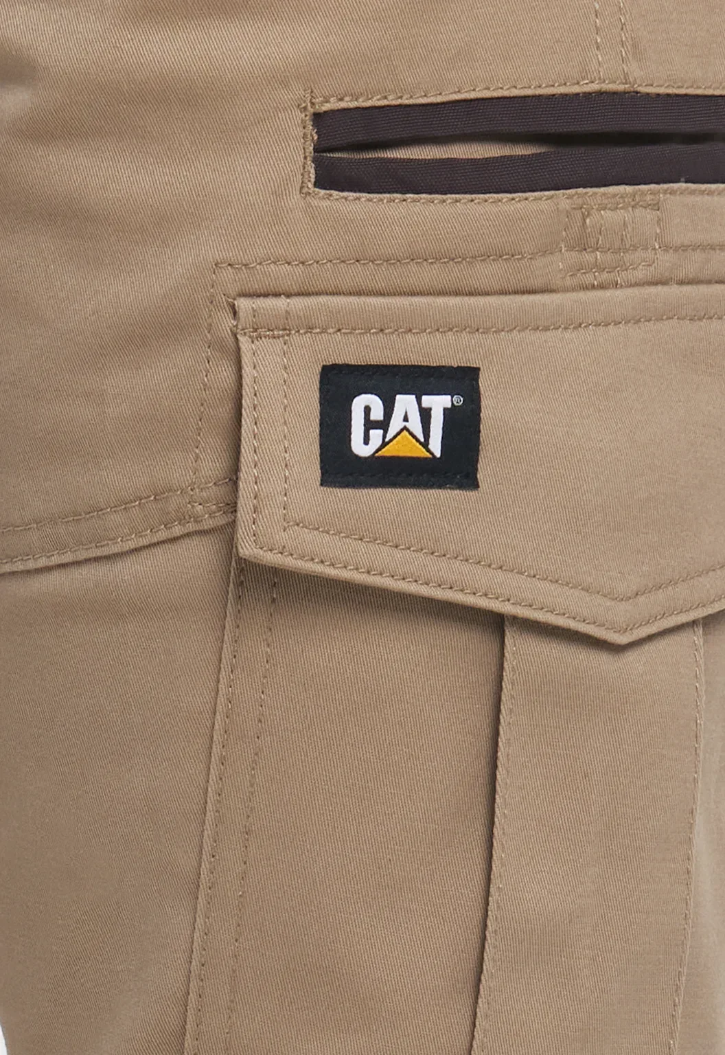 Cuffed Dynamic Pant - Khaki - Image 6