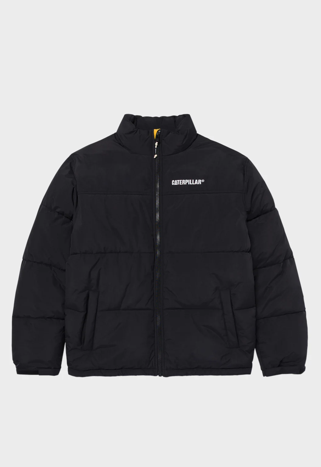 Heavy Weight Insulated Puffer Jacket - Pitch Black - Image 3