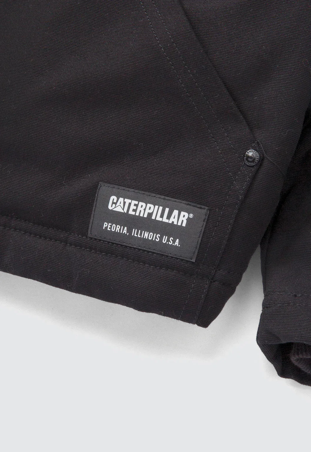 Hooded Sherpa Lined Jacket - Black - Image 6