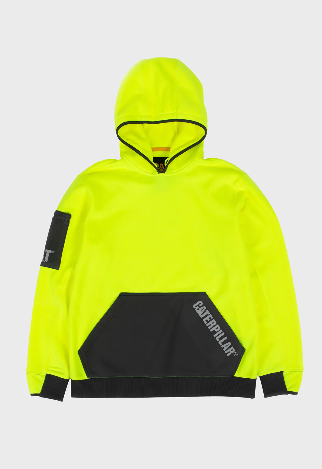 Impact Hooded Sweatshirt - HiVis Yellow