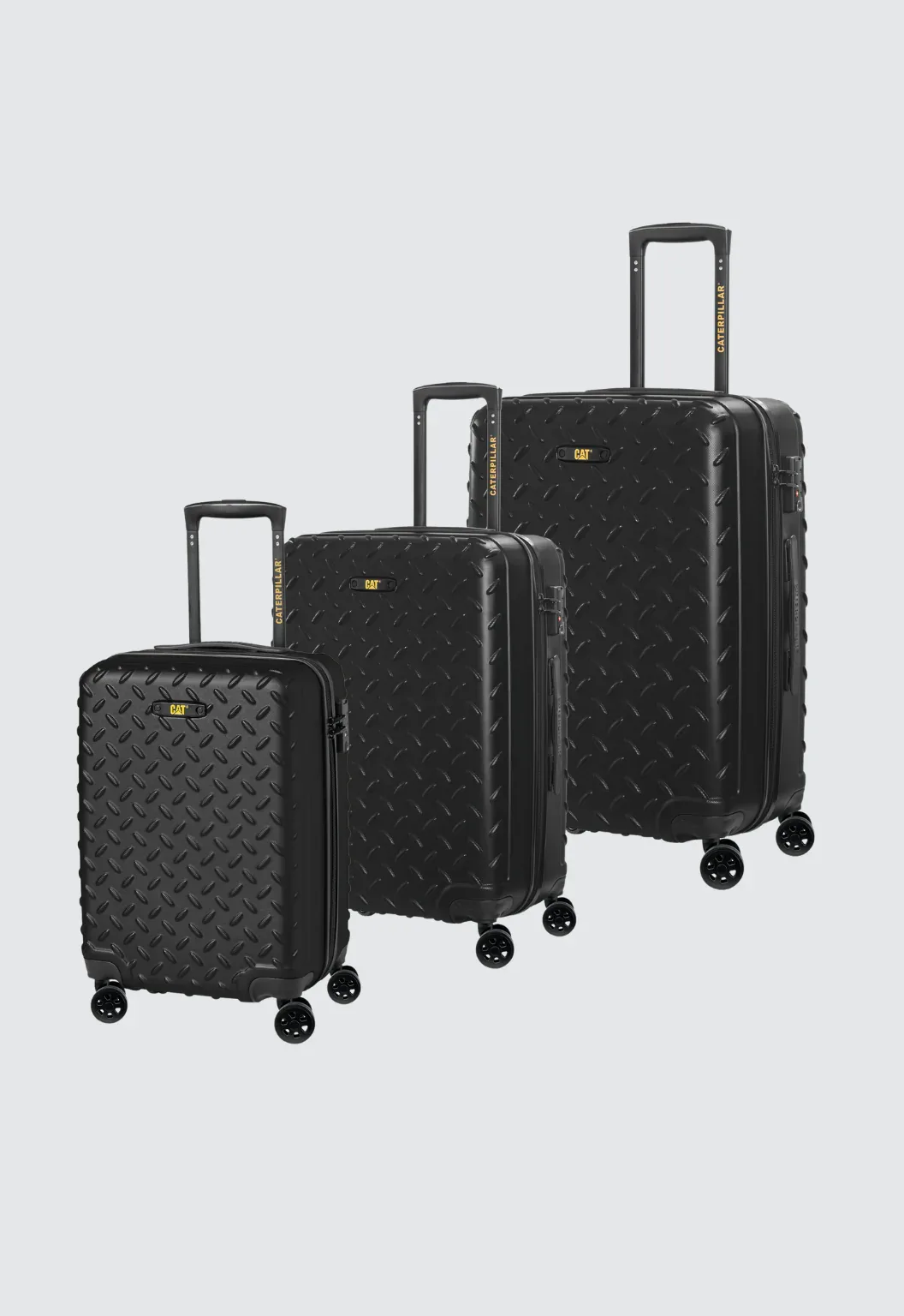 Industrial Plate 3 Piece Set - Black