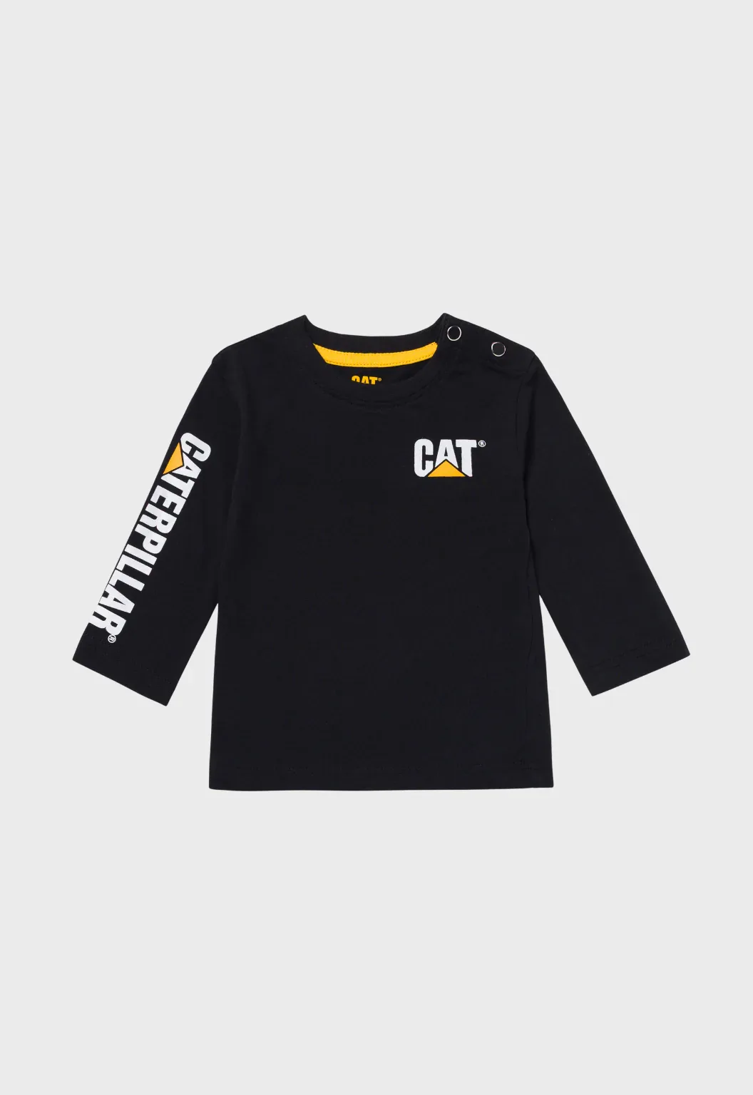Infant L/S Banner Tee - Black