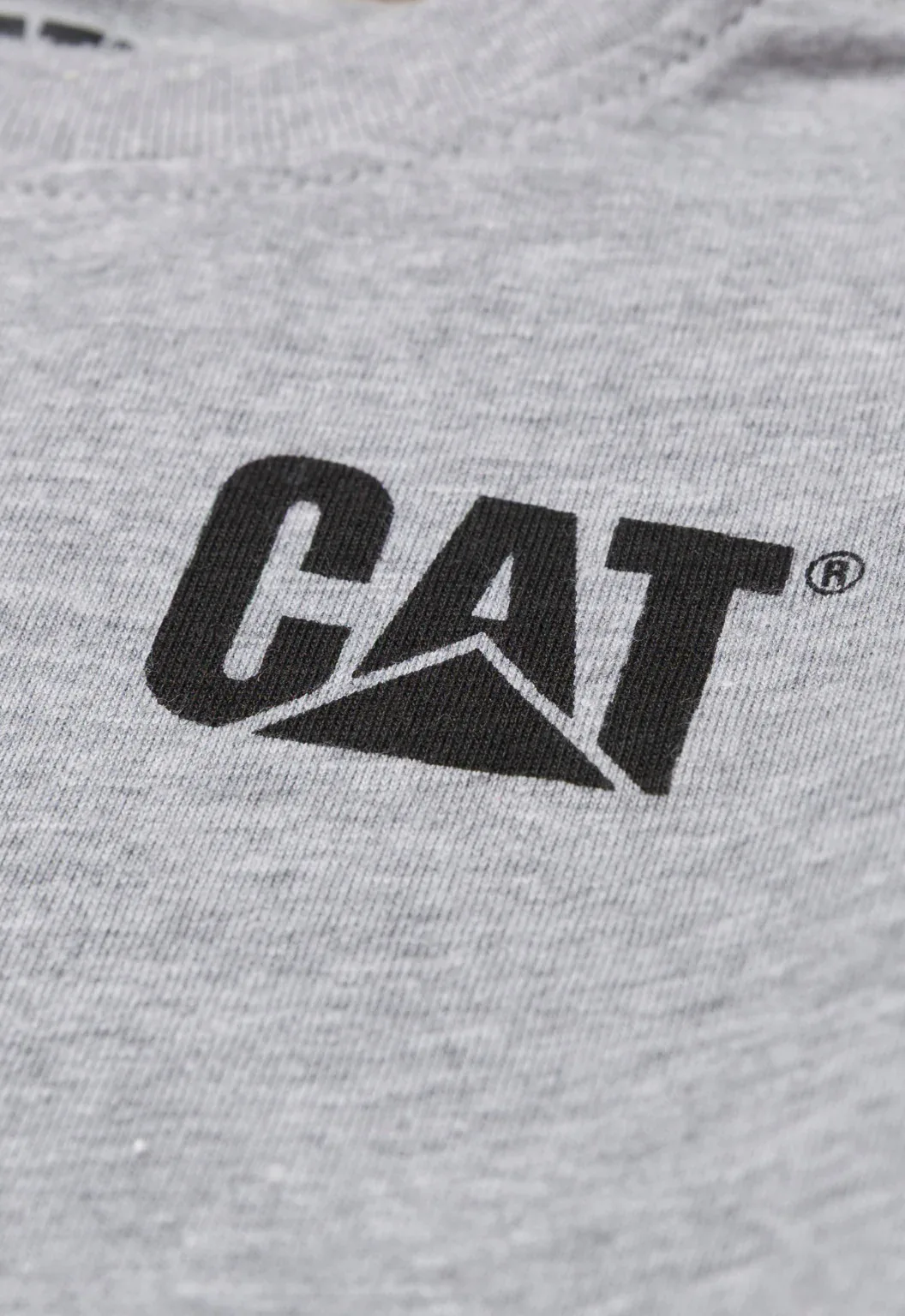 Infant L/S Banner Tee - Heather Grey - Image 2