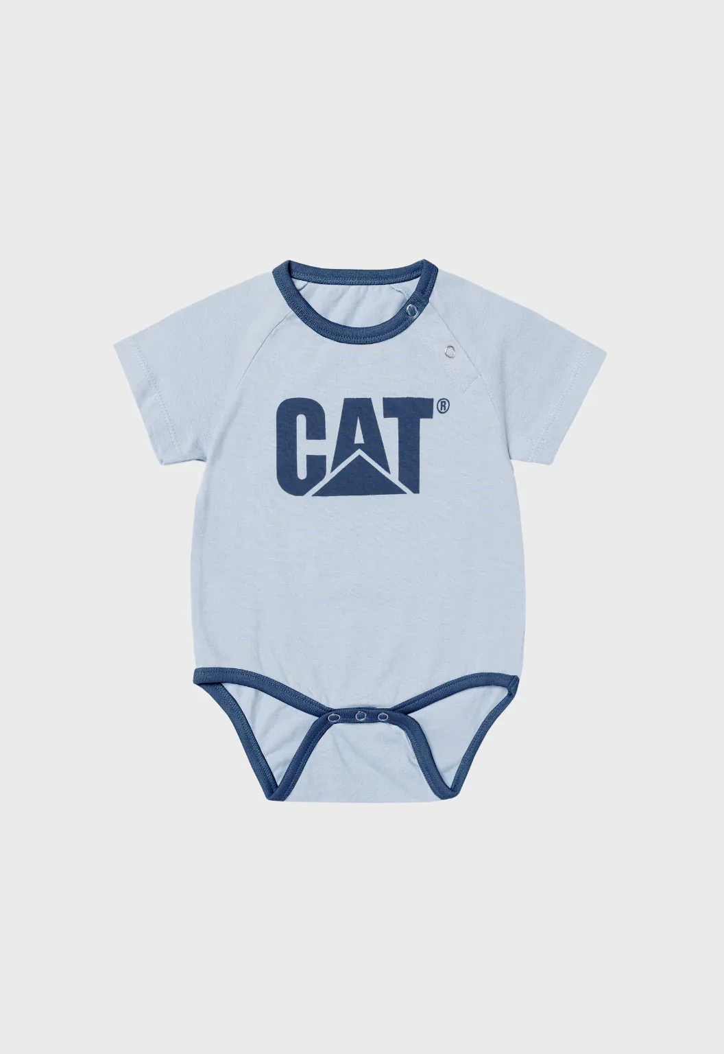 Infant TM Logo Bodysuit - Blue Fog