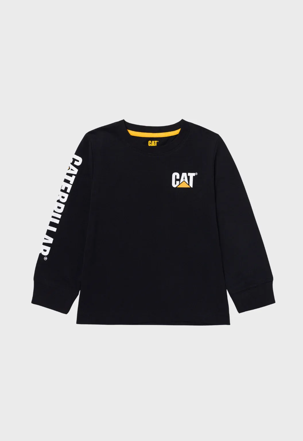 Kids L/S Banner Tee - Black