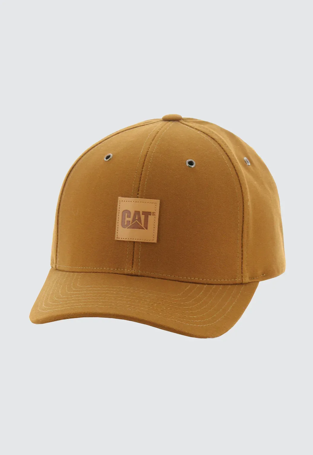 Leather Patch Cap - Bronze