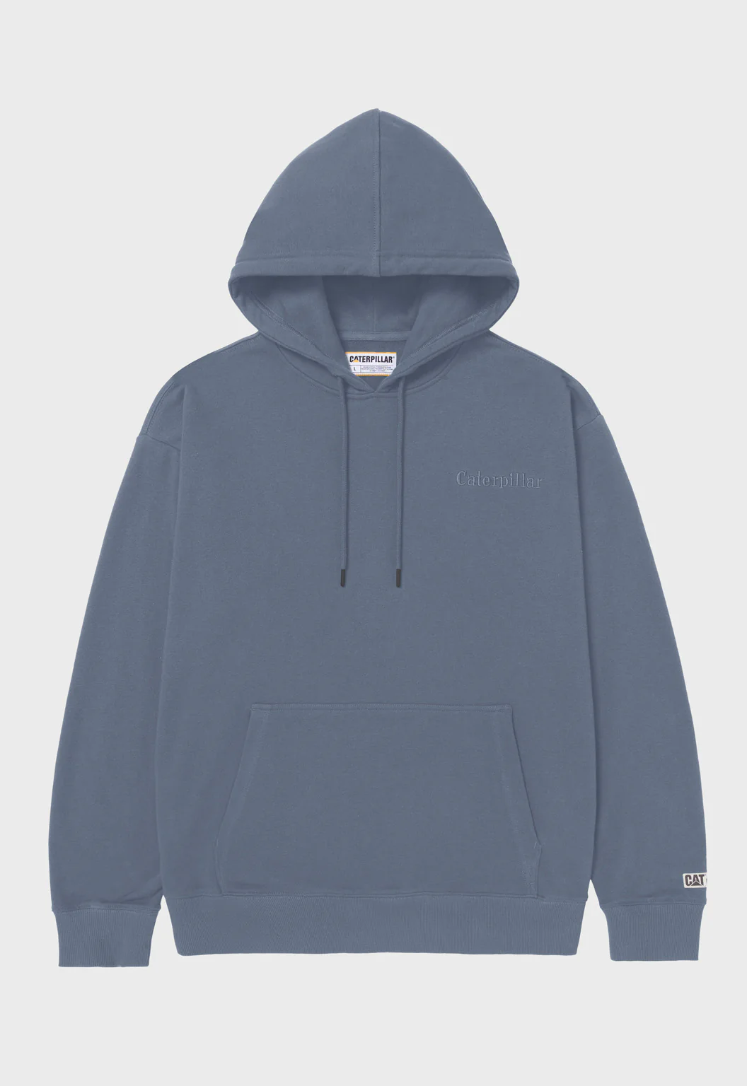Relaxed French Terry Hoodie - Flint Stone