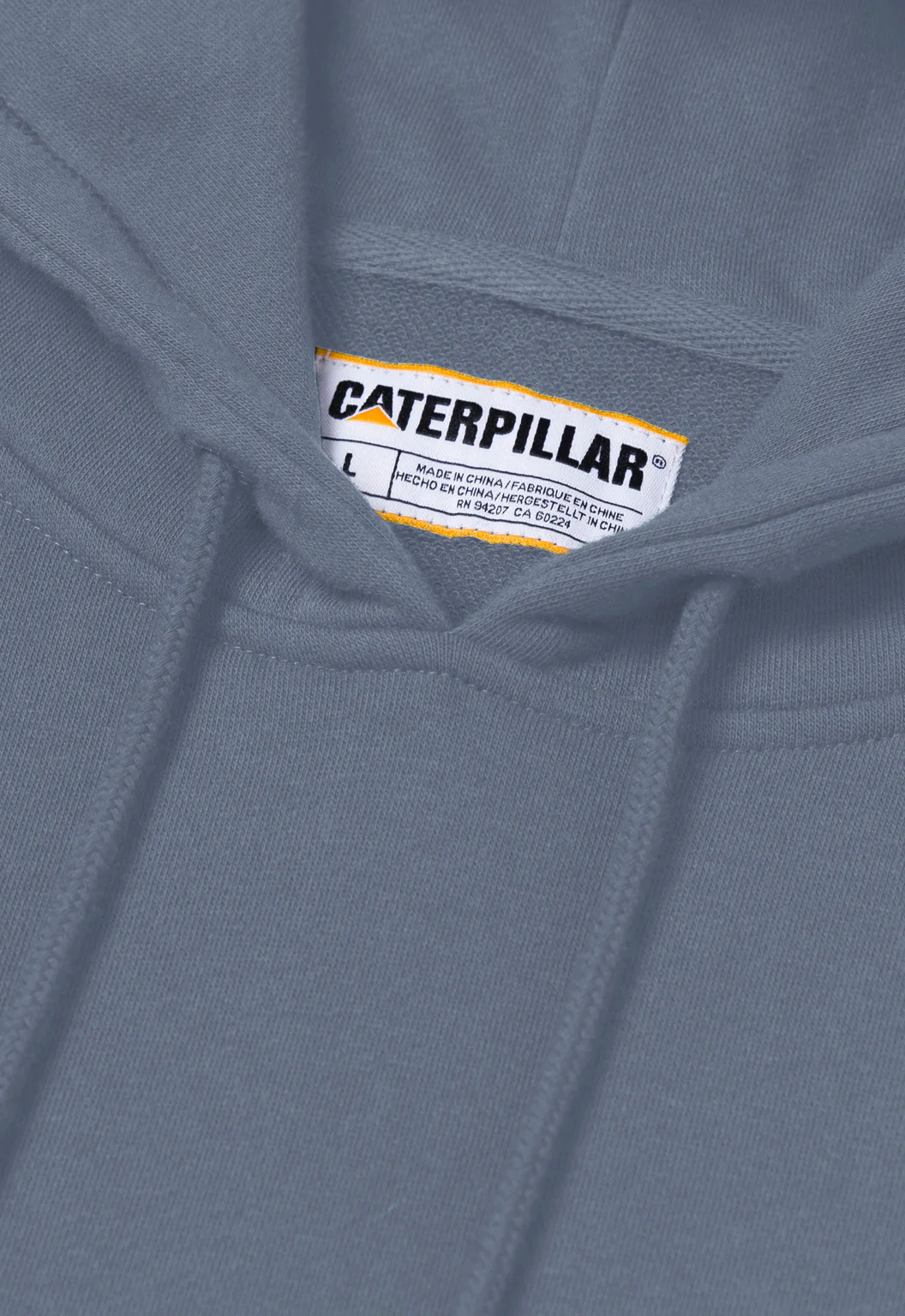 Relaxed French Terry Hoodie - Flint Stone - Image 3