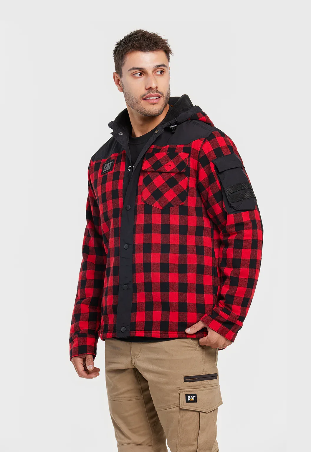 Sequoia Shirt Jacket - Red Buffalo Plaid - Image 3