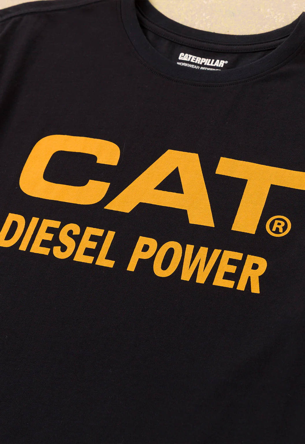 Short Sleeve Diesel Power Tee - Pitch Black - Image 3