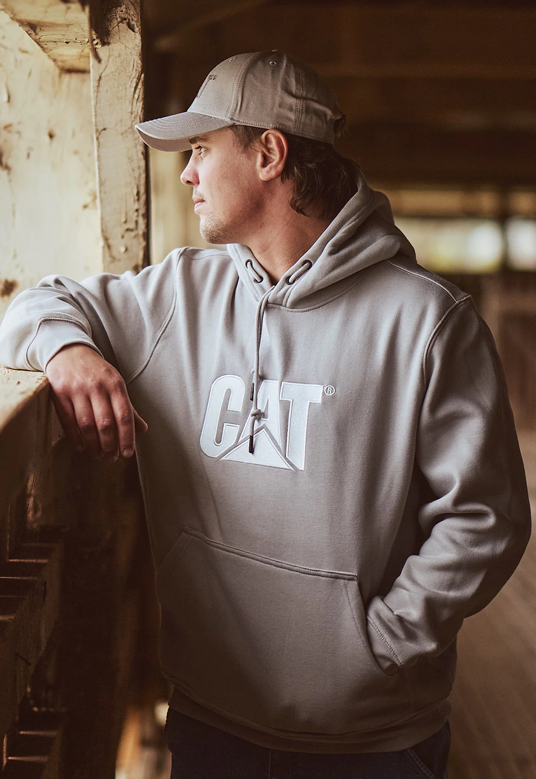 TM Pullover Hooded Sweatshirt - Paloma - Image 2