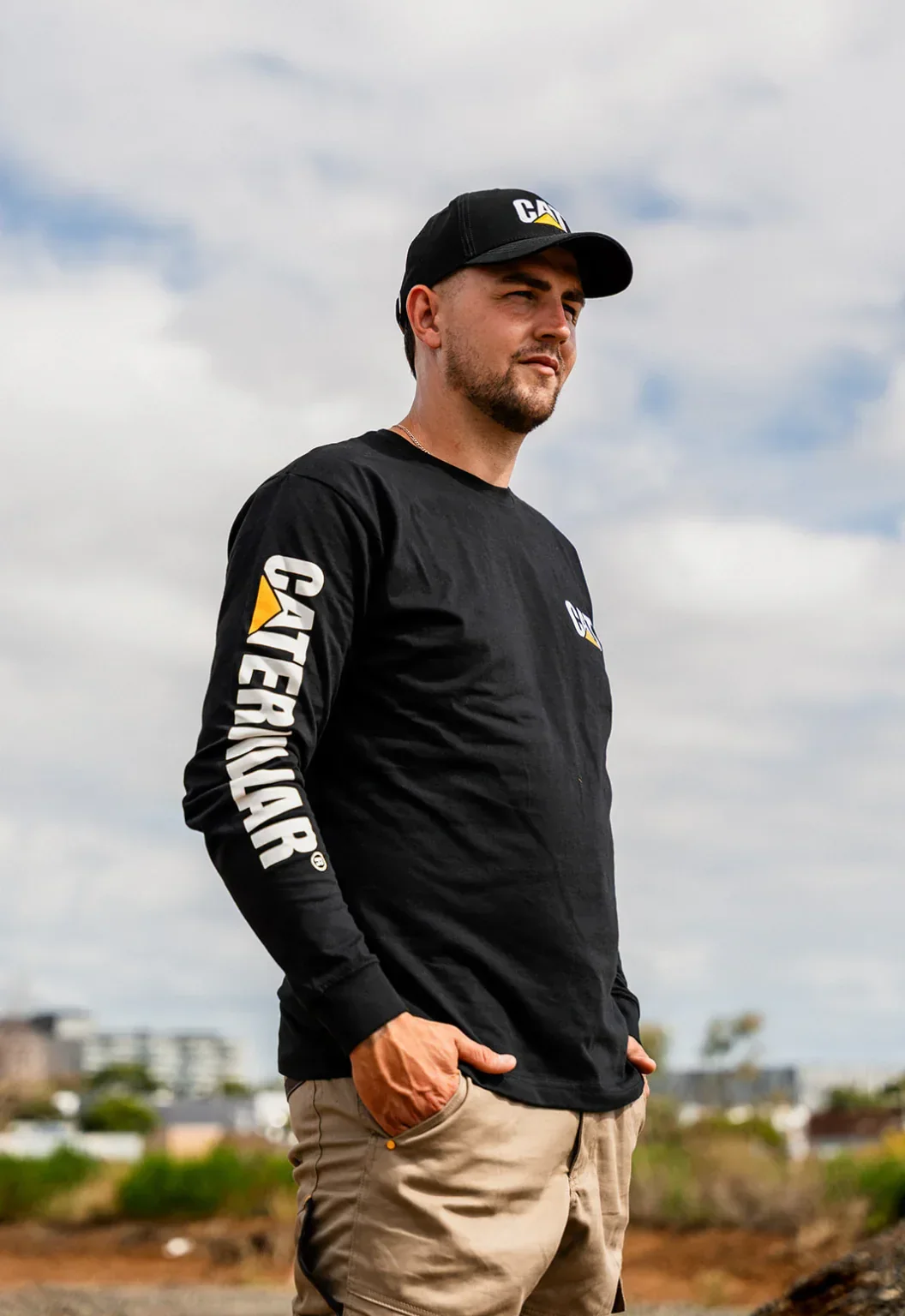 Trademark Banner Long Sleeve Tee - Black - Image 2