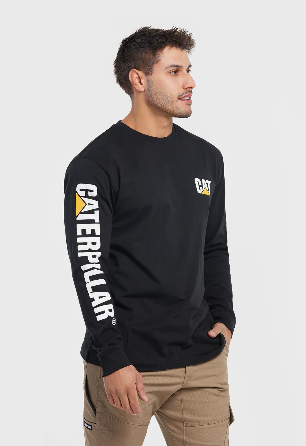 Trademark Banner Long Sleeve Tee - Black - Image 3