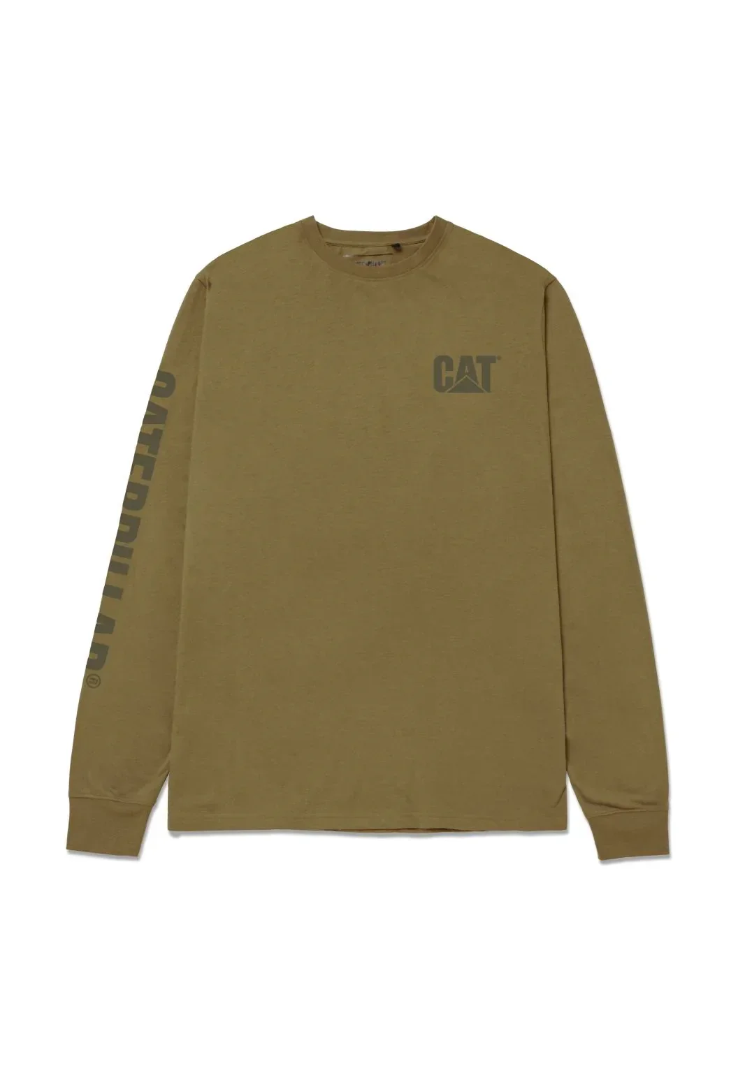 Trademark Banner Long Sleeve Tee - Dusty Olive Tonal