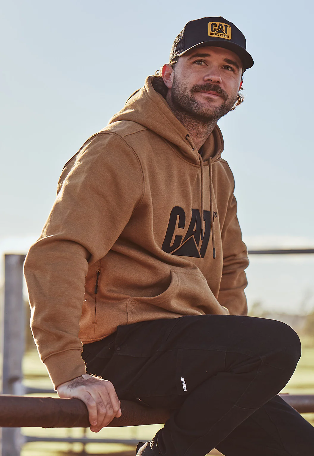 Trademark Hooded Sweatshirt - Bronze Heather - Image 2