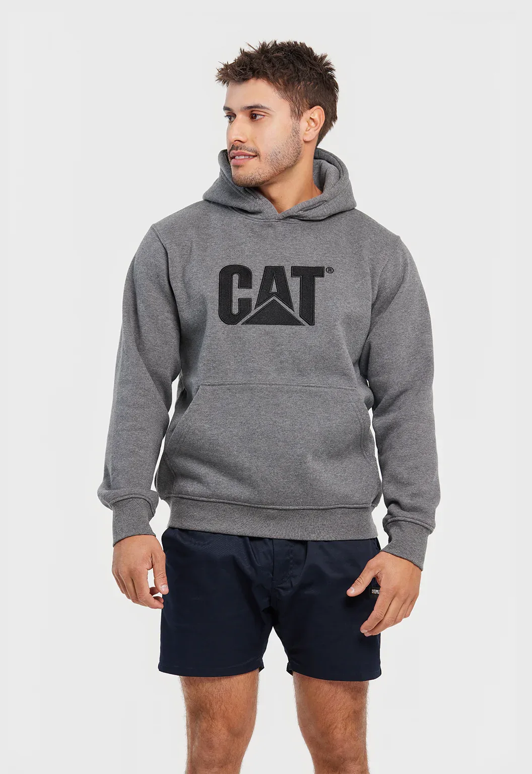 Trademark Hooded Sweatshirt - Dark Heather Grey