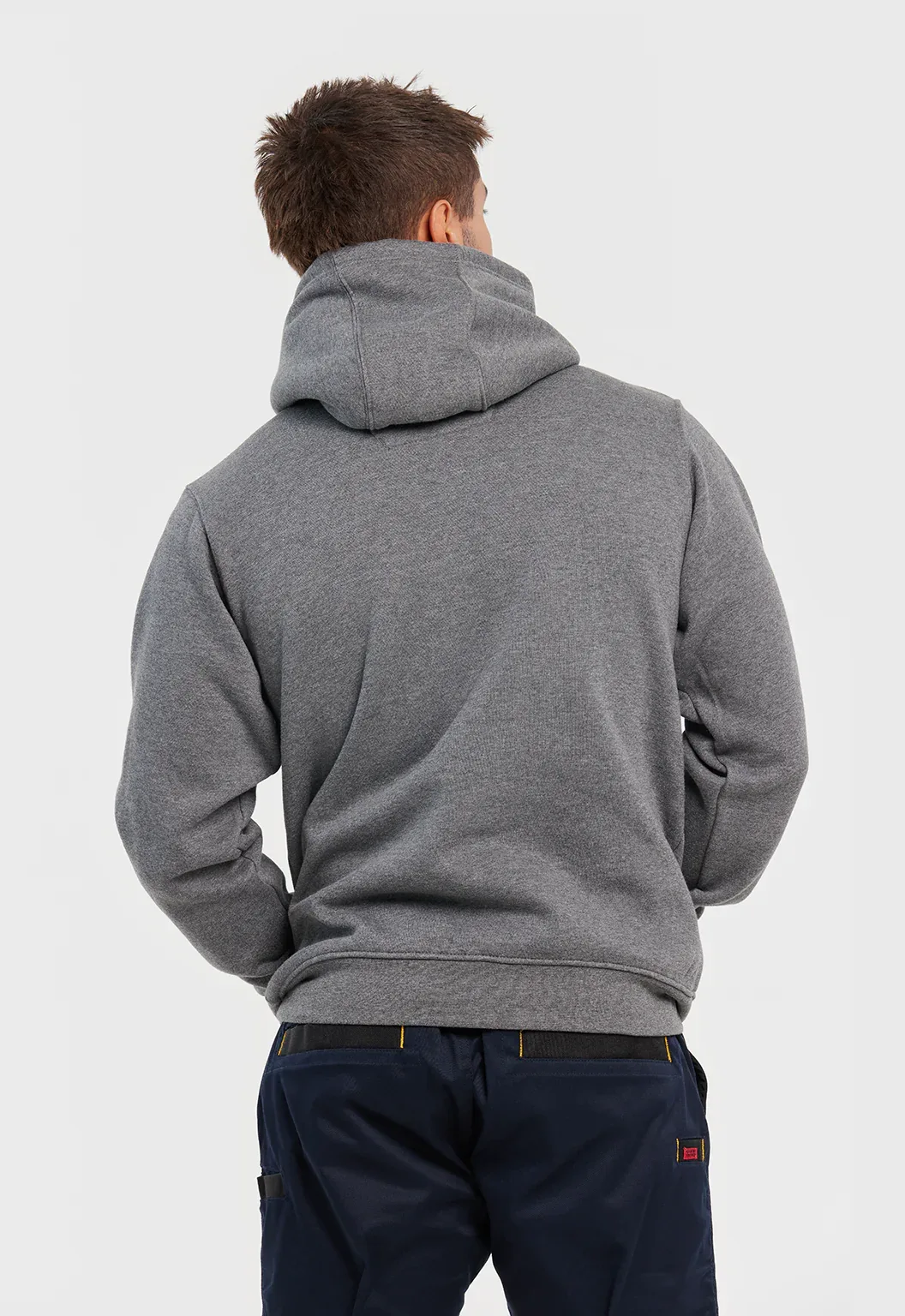 Trademark Hooded Sweatshirt - Dark Heather Grey - Image 4