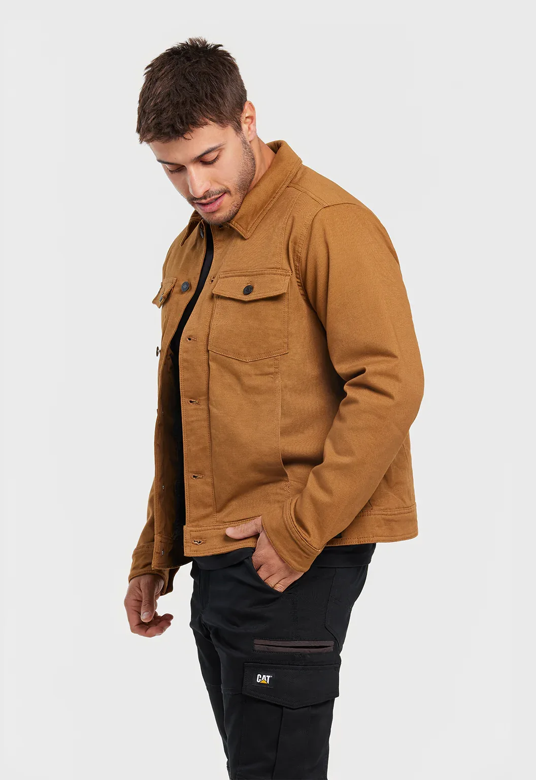 Trucker Jacket - Bronze - Image 2
