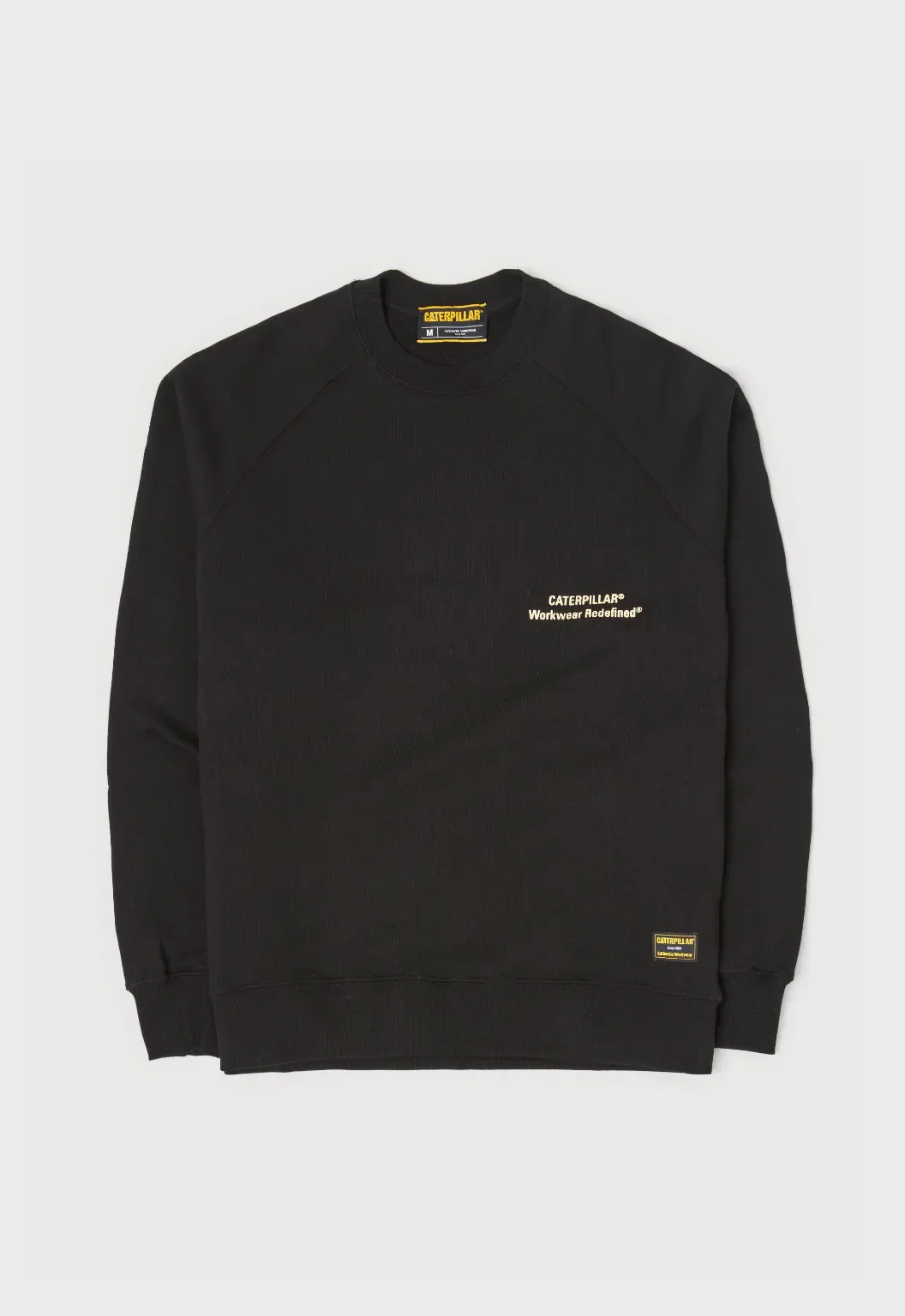 Varsity Raglan Crew - Black