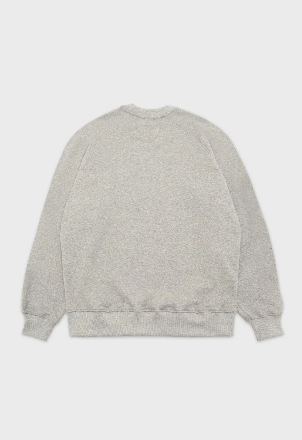 Varsity Raglan Crew - Heather Grey - Image 3