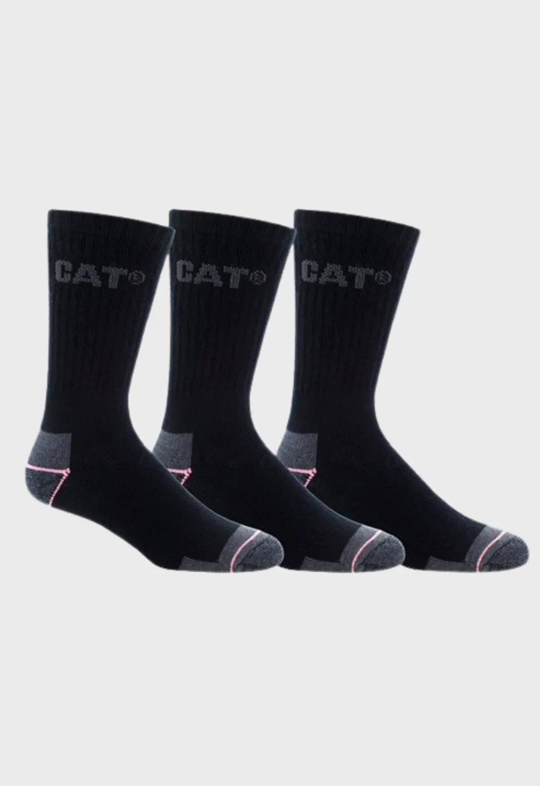 Womens Bamboo Crew Sock 3-Pack (3-8) - Image 2