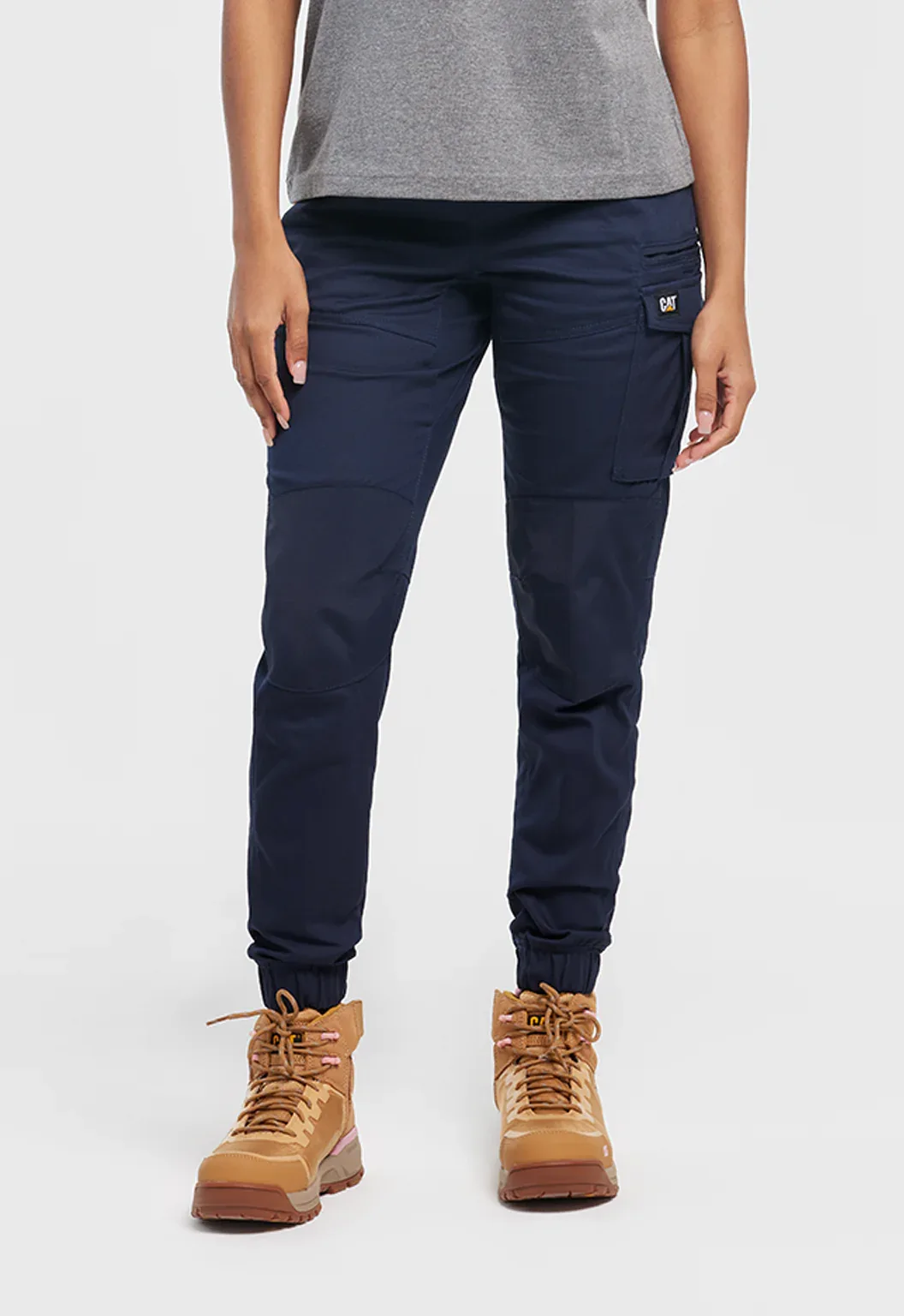Womens Cuffed Dynamic Pant - Navy - Image 5
