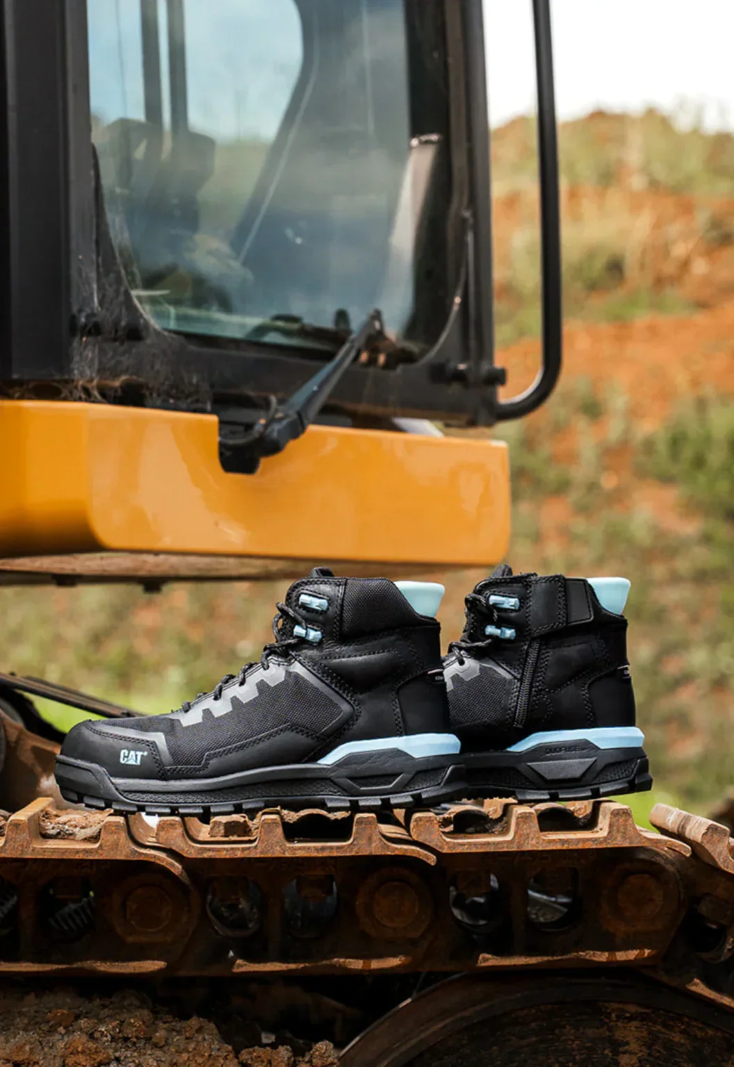Womens Propulsion CT Boot Black/Sky Blue - Image 2