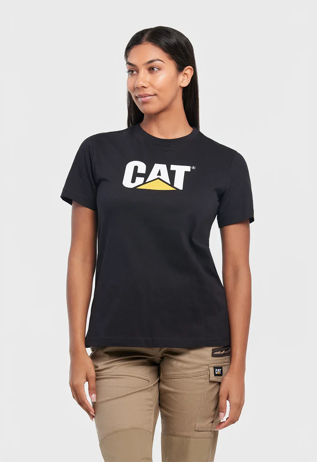 Womens Trademark Logo Tee - Black